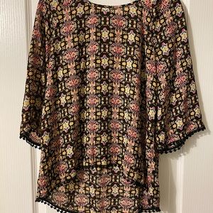 Boho Print Top